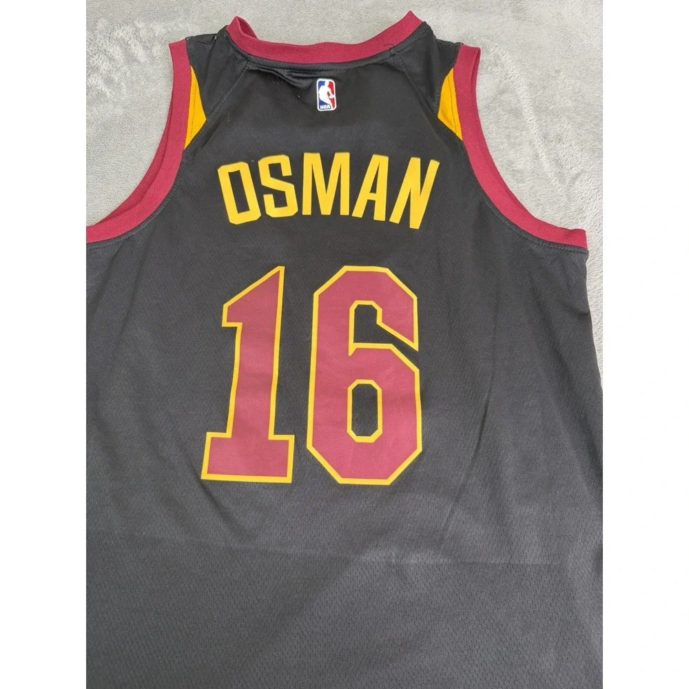 Cleveland Cavaliers Cedi Osman Nike NBA Jersey Men's Size 44 Black